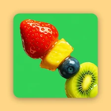 Фрукты в стекле